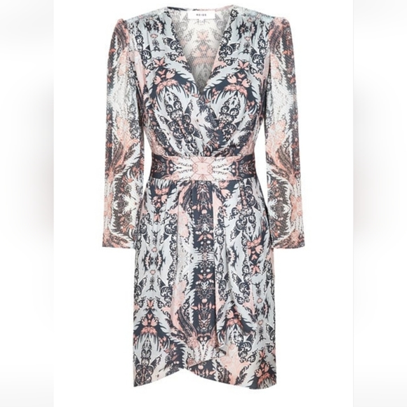 NWT REISS | Lacey Paisley Dress - Picture 7 of 8